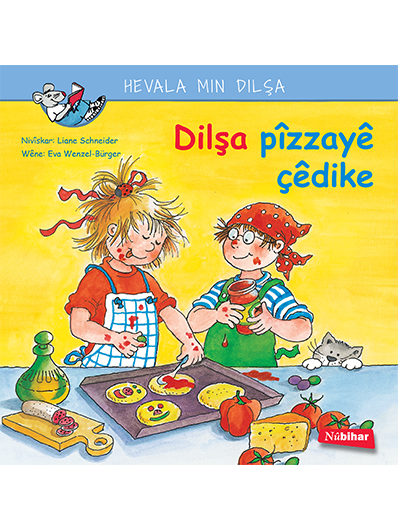 Dilşa pizzayê çêdike