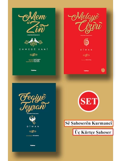 Seta Sê Şaheserên Kurmancî / Üç Kürtçe Şaheser Seti